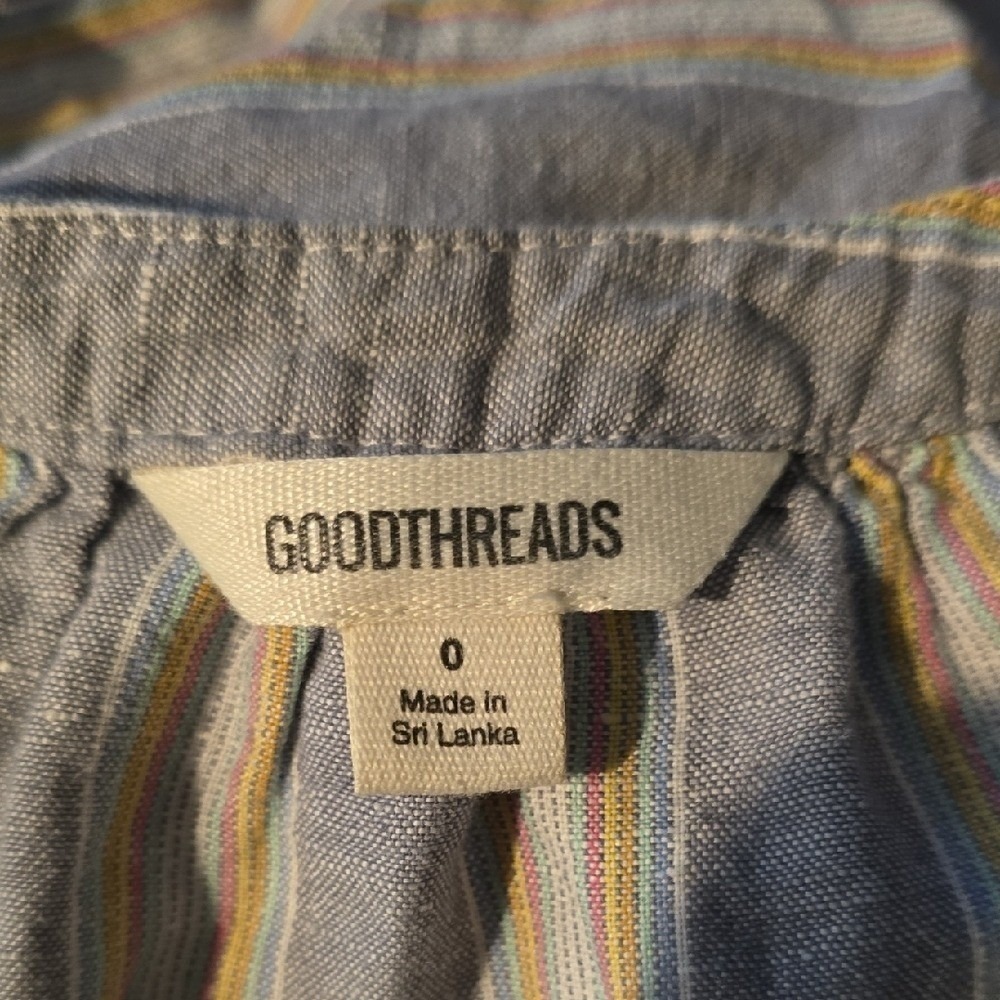 Goodthreads - Romper Multicolor Striped - Picture 6 of 6